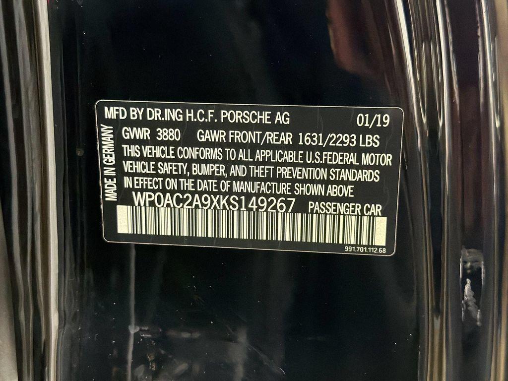 used 2019 Porsche 911 car, priced at $285,021