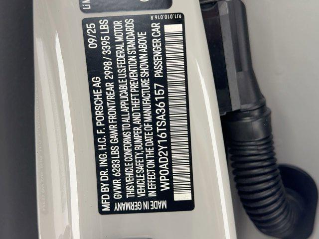 new 2026 Porsche Taycan car, priced at $188,750