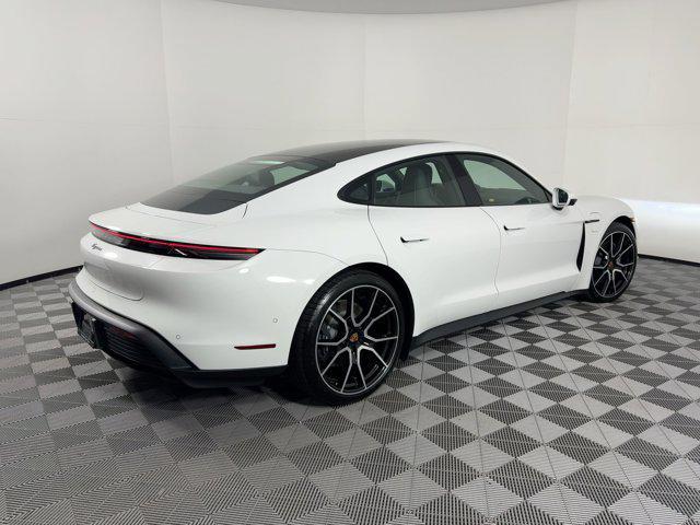 new 2025 Porsche Taycan car, priced at $124,145