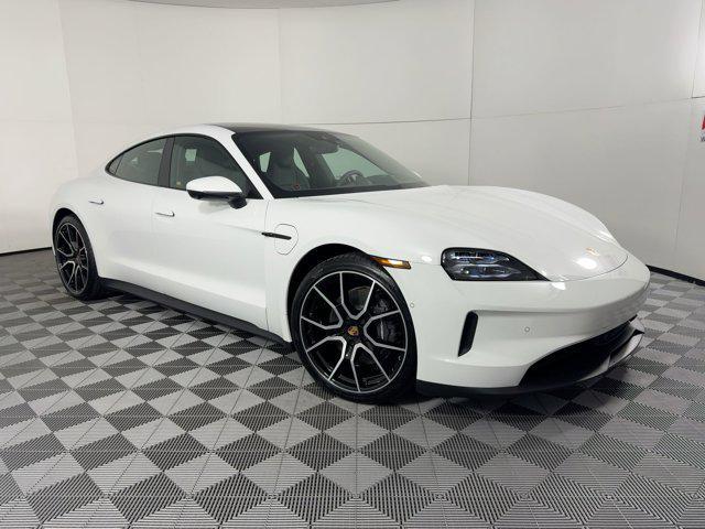 new 2025 Porsche Taycan car, priced at $124,145
