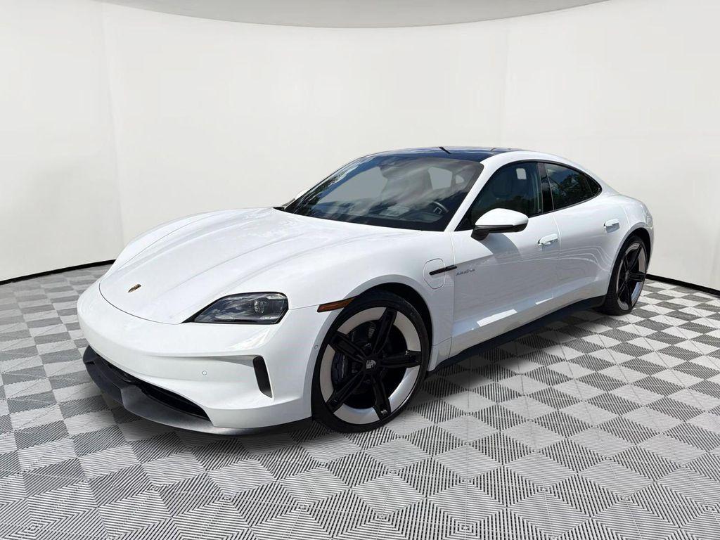 used 2025 Porsche Taycan car, priced at $97,721