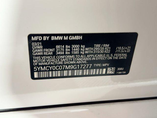 used 2021 BMW X6 M car, priced at $69,488