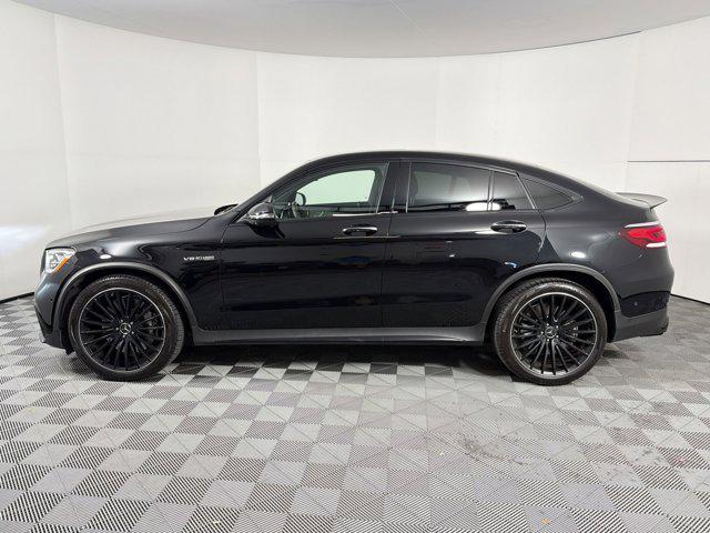 used 2021 Mercedes-Benz AMG GLC 63 car, priced at $49,999