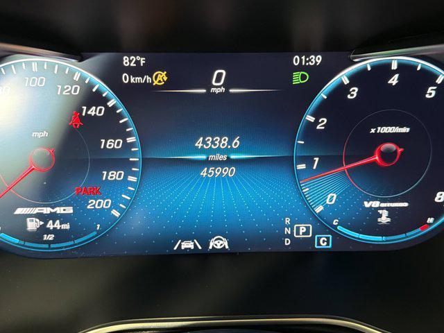 used 2021 Mercedes-Benz AMG GLC 63 car, priced at $49,999