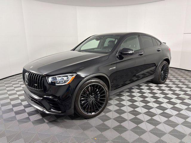 used 2021 Mercedes-Benz AMG GLC 63 car, priced at $49,999