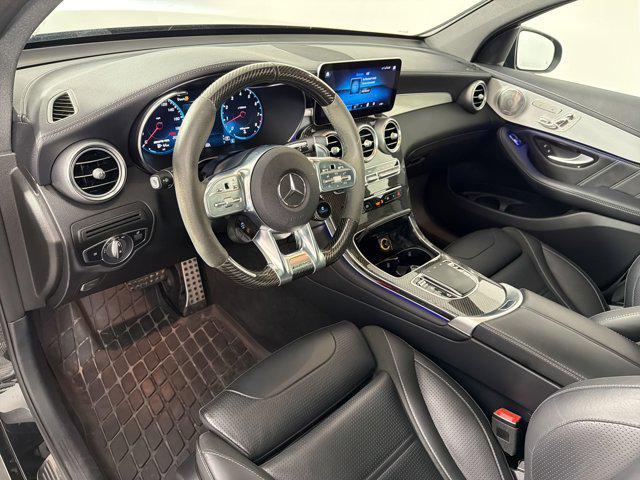 used 2021 Mercedes-Benz AMG GLC 63 car, priced at $49,999