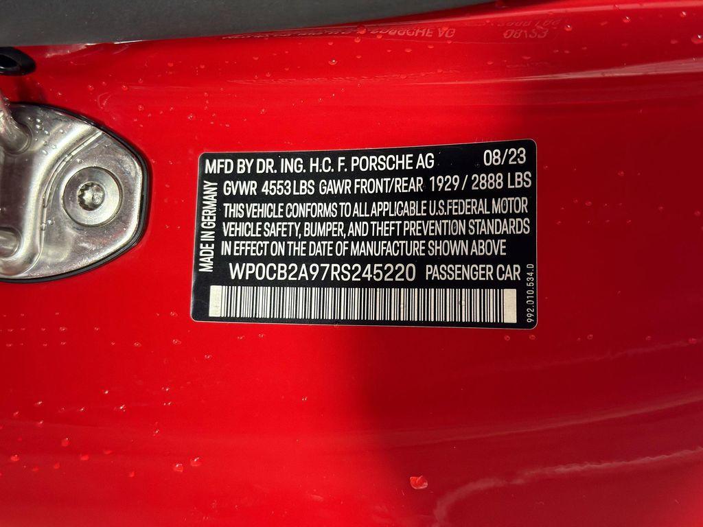 used 2024 Porsche 911 car, priced at $186,719