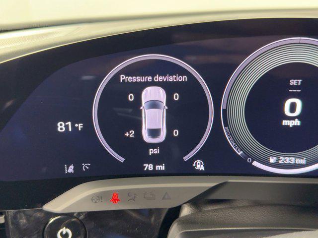 used 2025 Porsche Taycan car, priced at $204,996