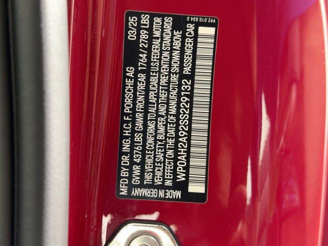 new 2025 Porsche 911 car, priced at $193,405