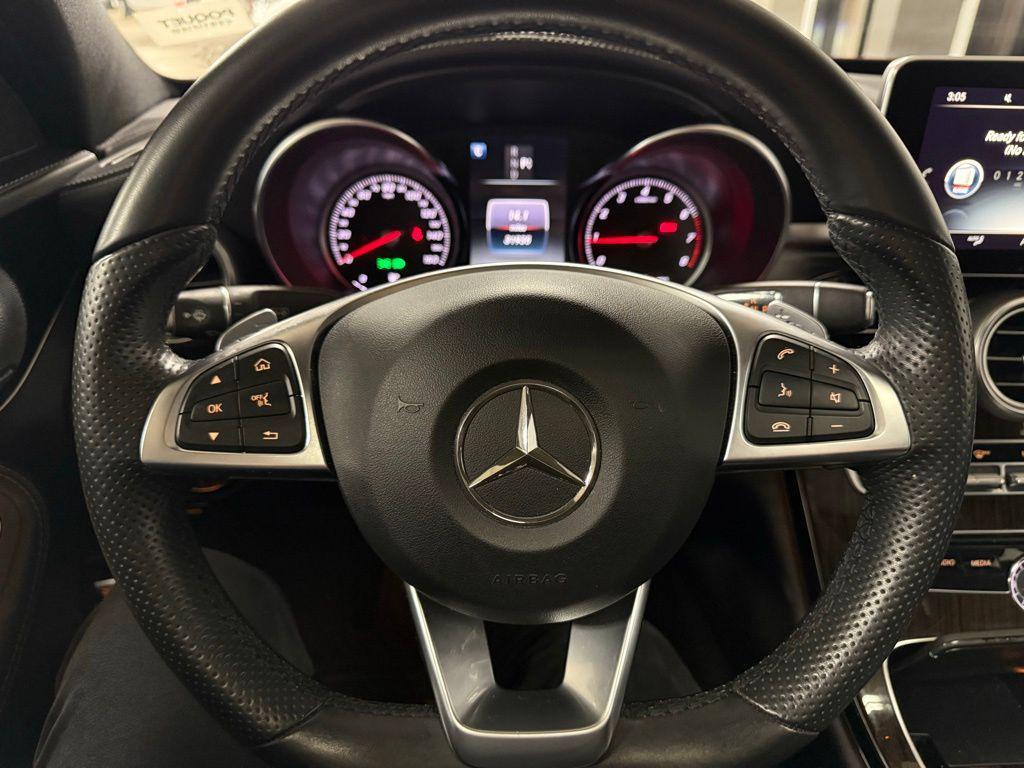 used 2017 Mercedes-Benz C-Class car, priced at $27,075