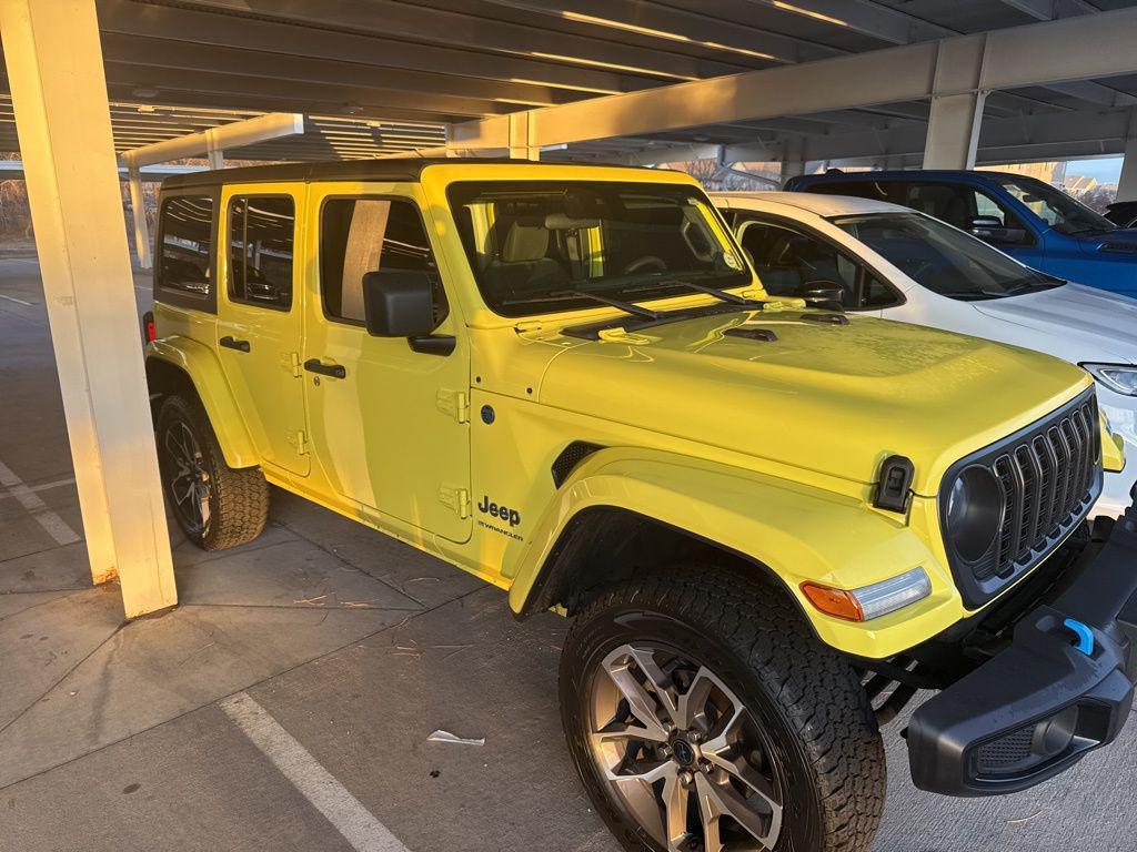 used 2024 Jeep Wrangler 4xe car, priced at $34,995