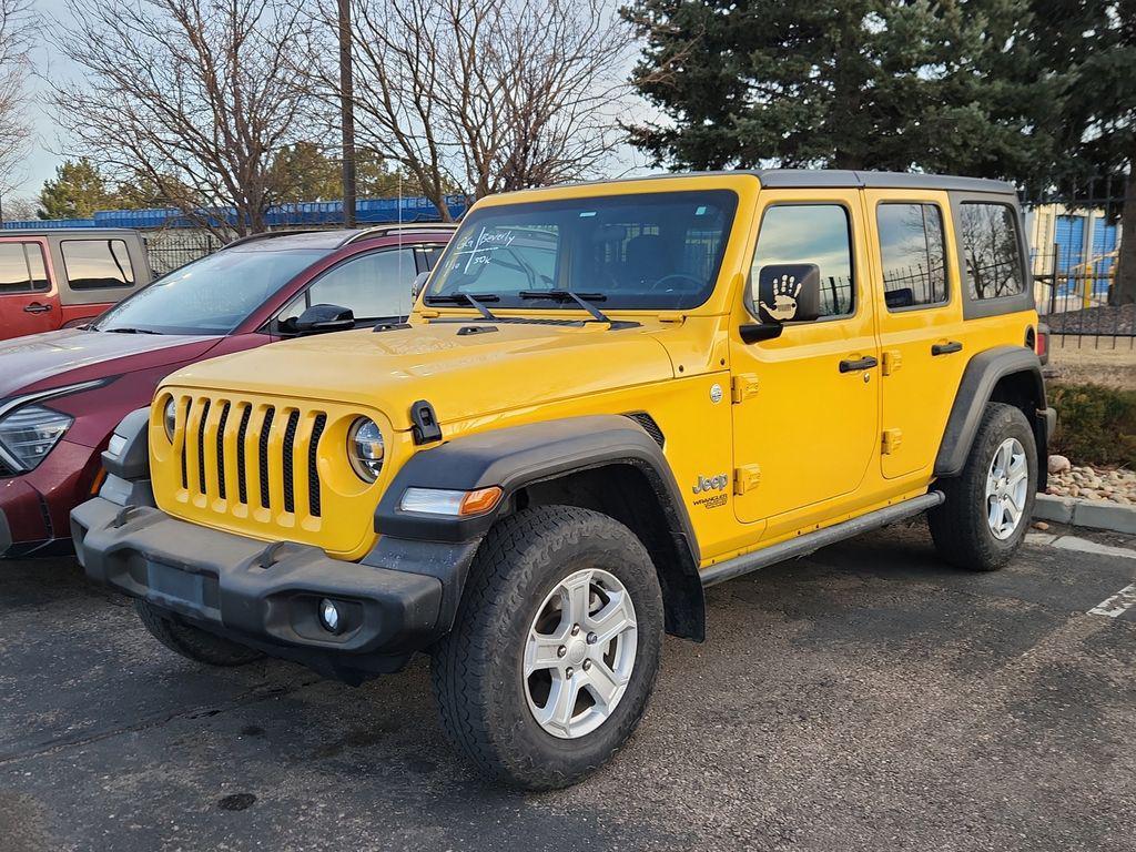 used 2021 Jeep Wrangler Unlimited car, priced at $27,379