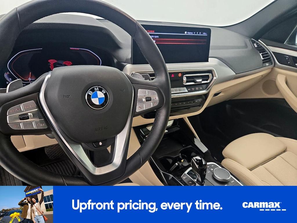 used 2022 BMW X3 car, priced at $33,998
