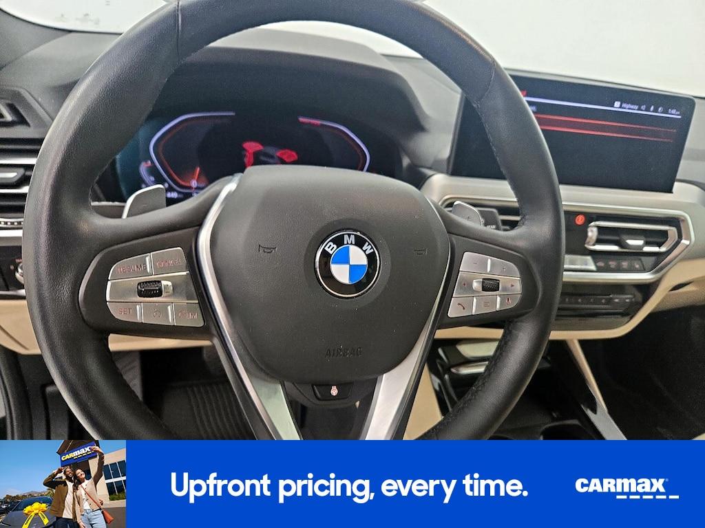 used 2022 BMW X3 car, priced at $33,998