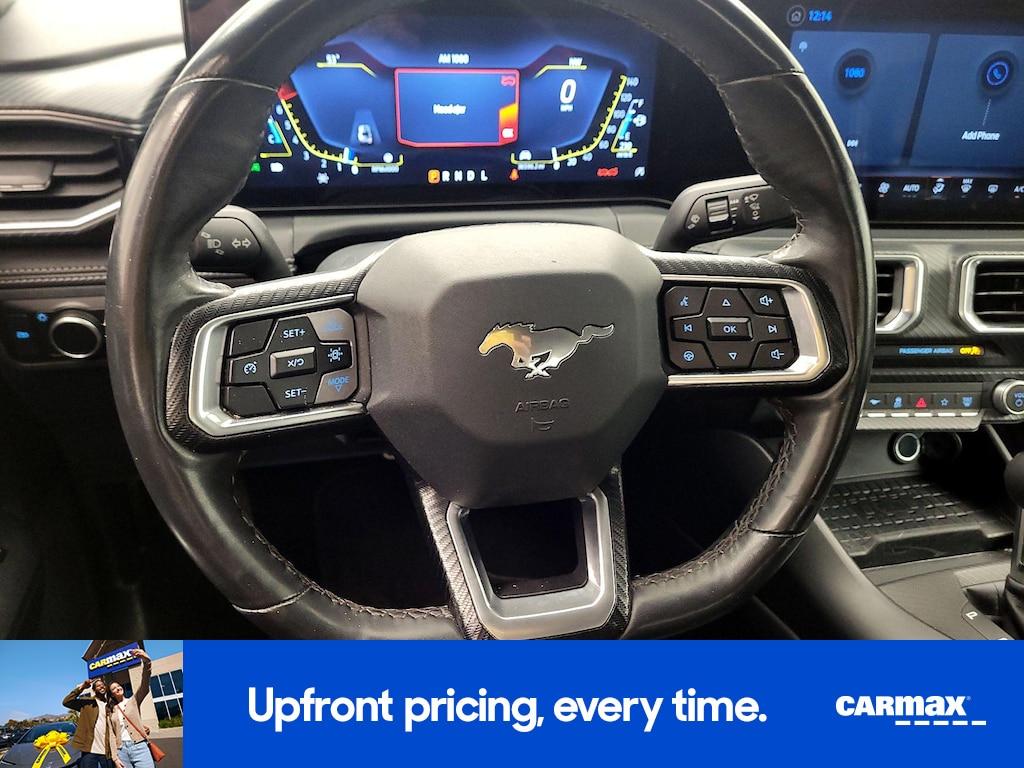 used 2024 Ford Mustang car, priced at $28,998
