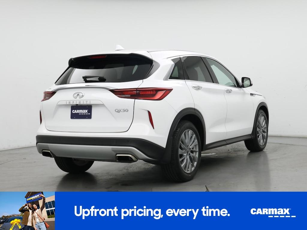 used 2023 INFINITI QX50 car, priced at $24,998