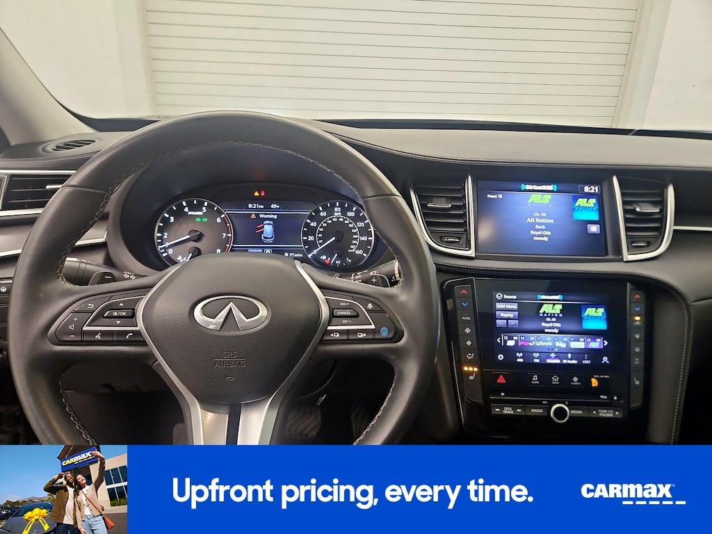 used 2023 INFINITI QX50 car, priced at $24,998