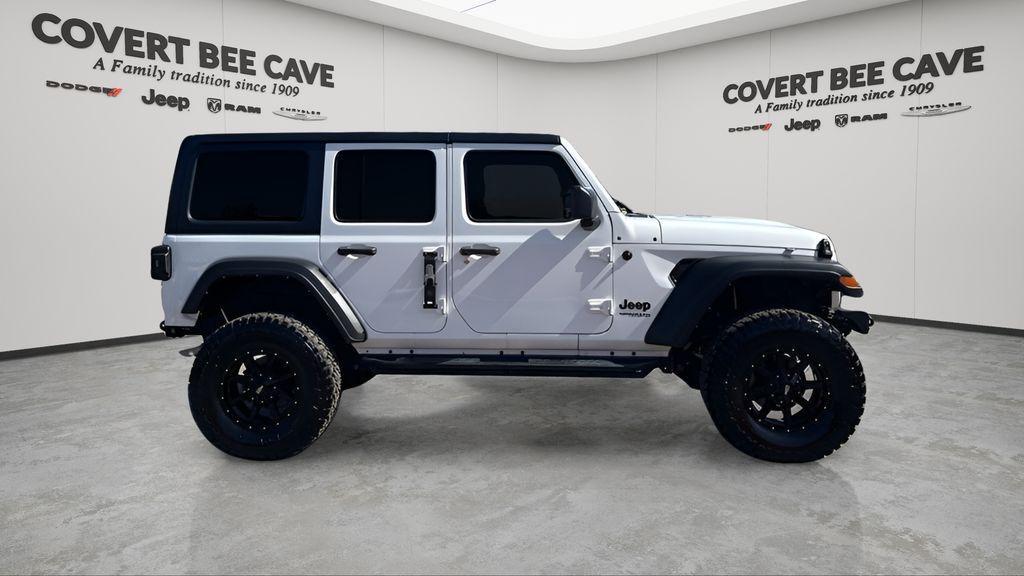 used 2022 Jeep Wrangler Unlimited car, priced at $29,796