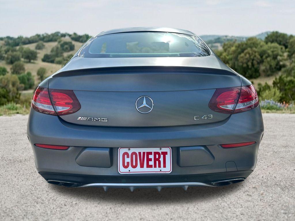 used 2018 Mercedes-Benz AMG C 43 car, priced at $30,395