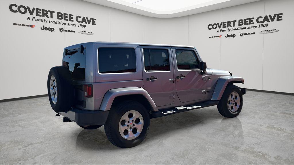 used 2015 Jeep Wrangler Unlimited car, priced at $16,516