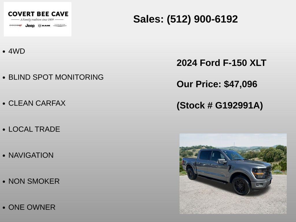 used 2024 Ford F-150 car, priced at $43,942