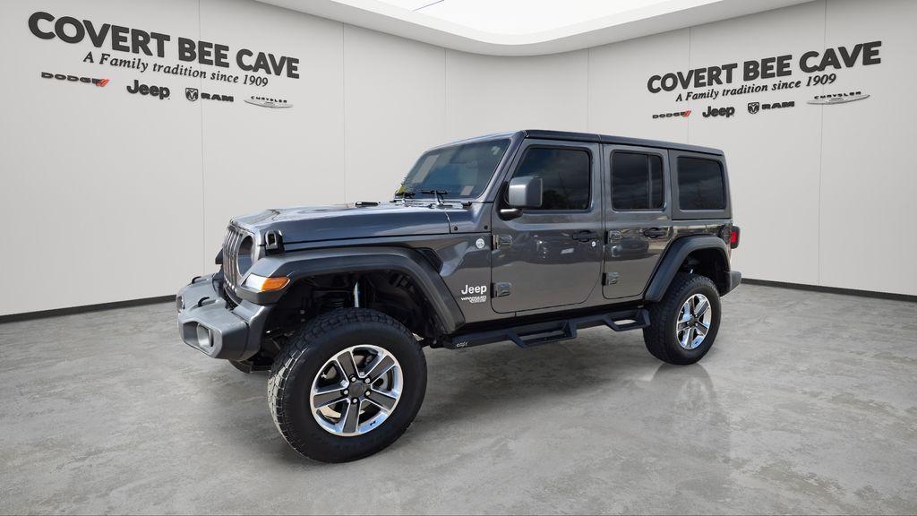 used 2019 Jeep Wrangler Unlimited car, priced at $26,235