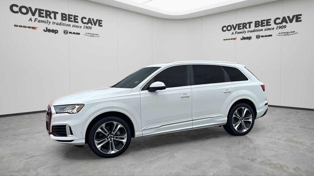 used 2021 Audi Q7 car, priced at $33,055