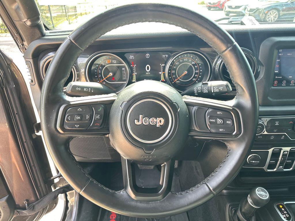 used 2021 Jeep Wrangler Unlimited car, priced at $27,996