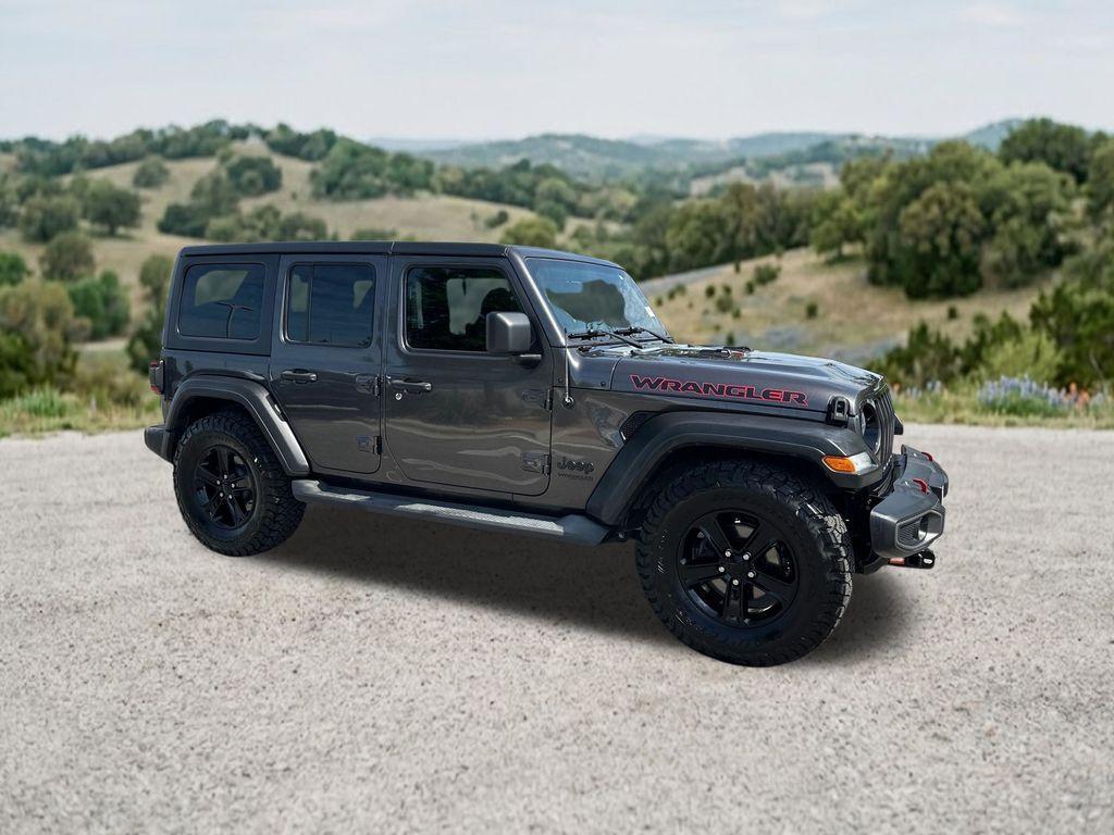 used 2021 Jeep Wrangler Unlimited car, priced at $27,996