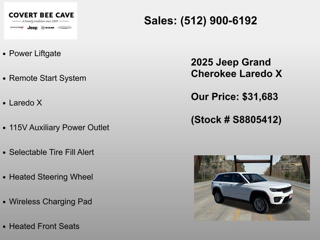 new 2025 Jeep Grand Cherokee car, priced at $31,683
