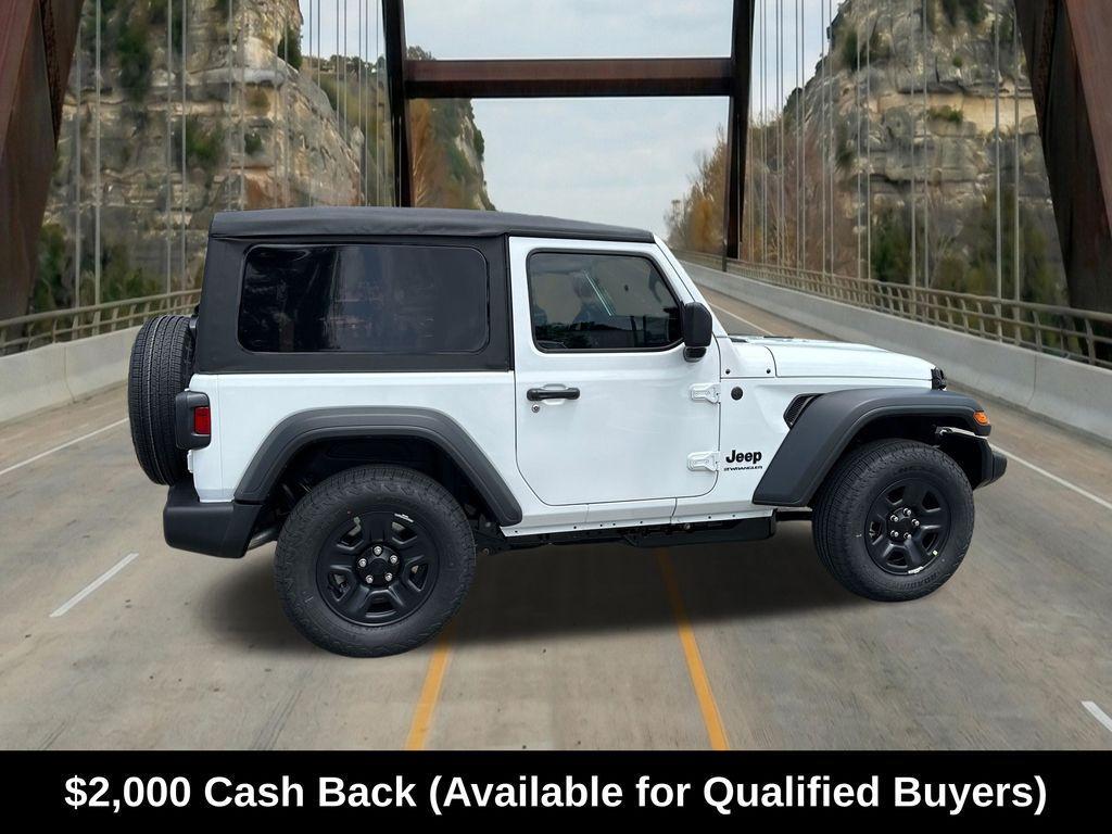 new 2026 Jeep Wrangler car, priced at $37,434