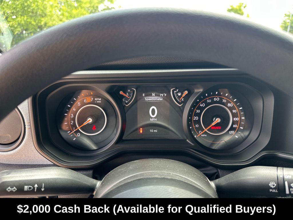 new 2026 Jeep Wrangler car, priced at $37,434