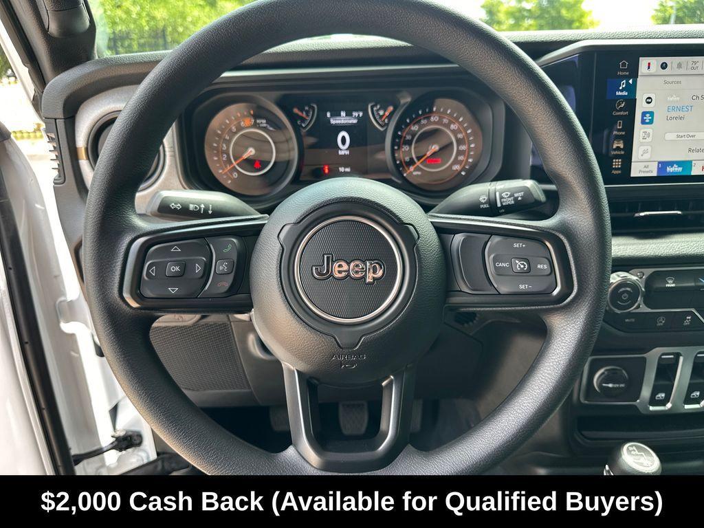 new 2026 Jeep Wrangler car, priced at $37,434