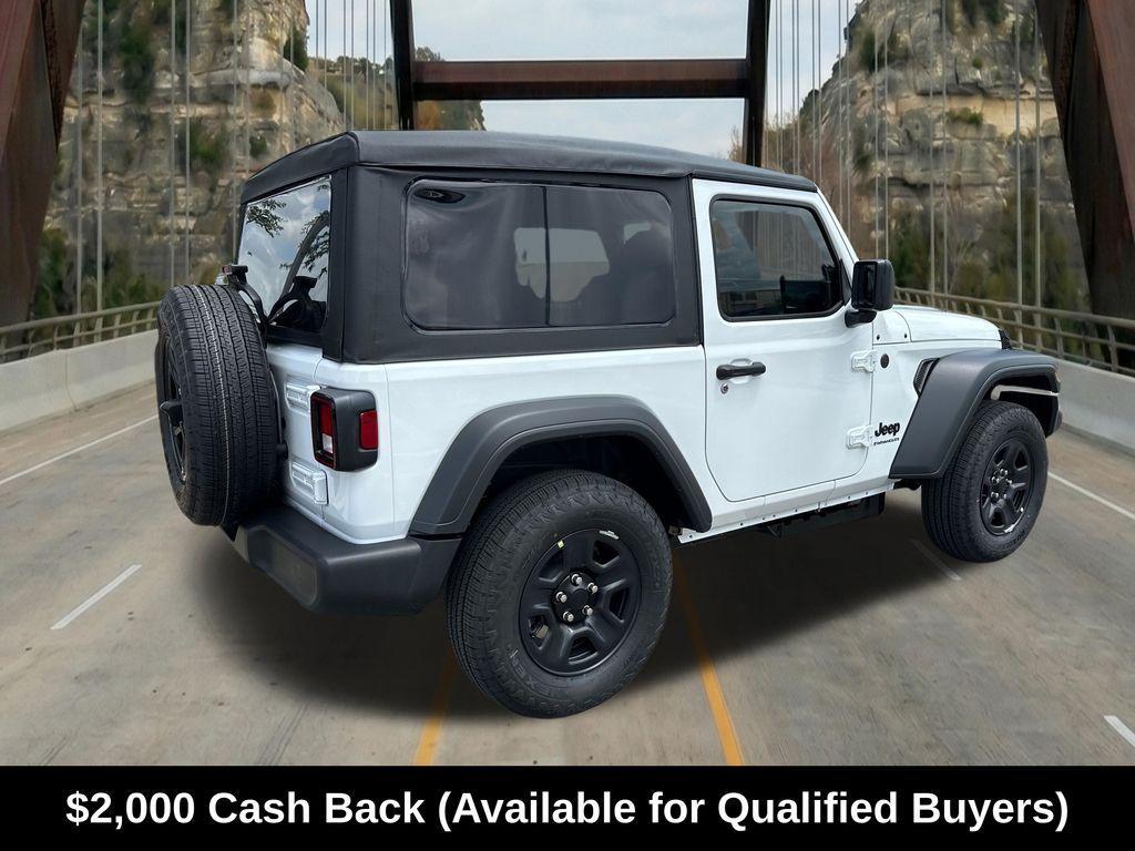 new 2026 Jeep Wrangler car, priced at $37,434