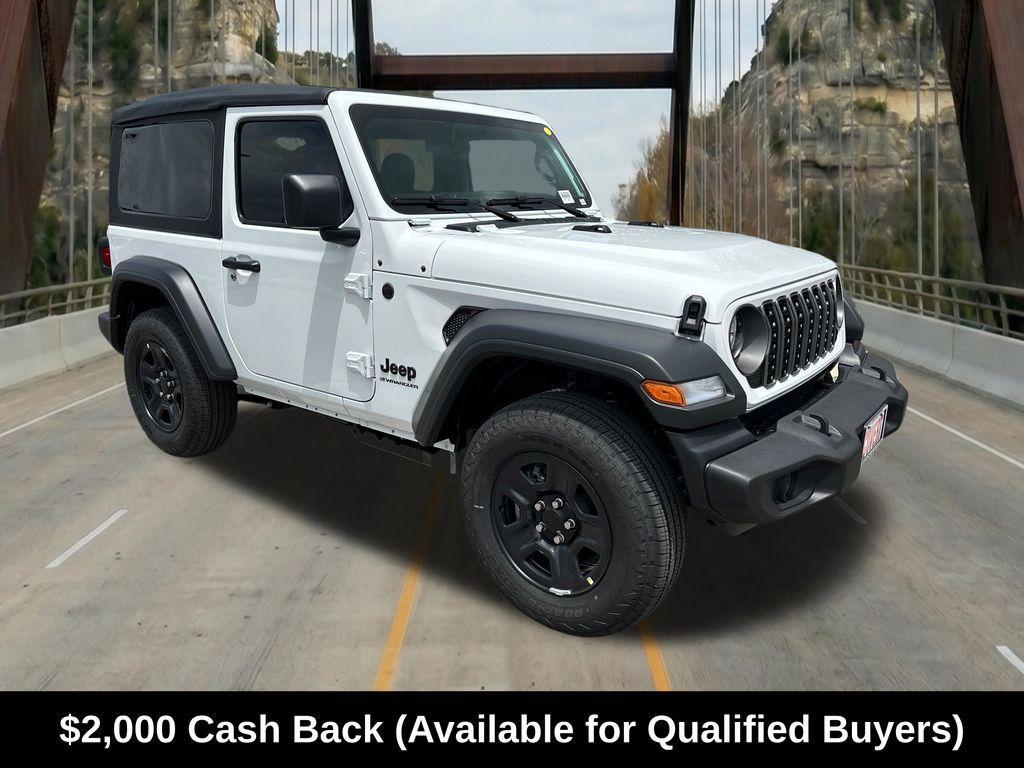 new 2026 Jeep Wrangler car, priced at $37,434