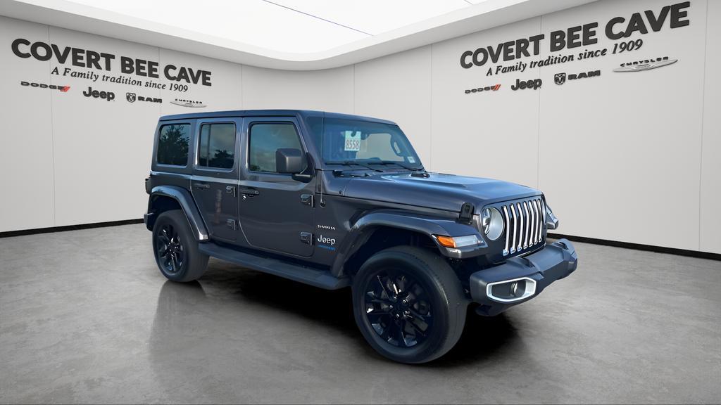 used 2021 Jeep Wrangler Unlimited 4xe car, priced at $27,623