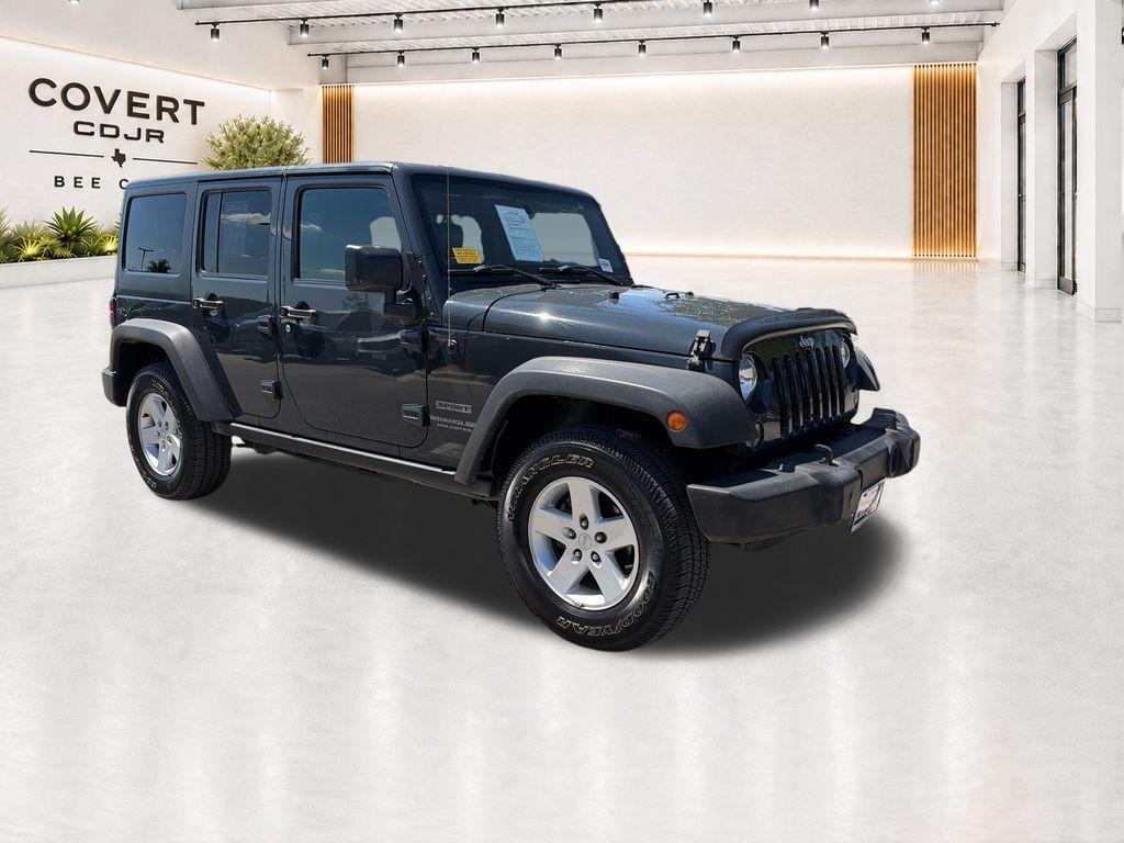 used 2017 Jeep Wrangler Unlimited car, priced at $16,246