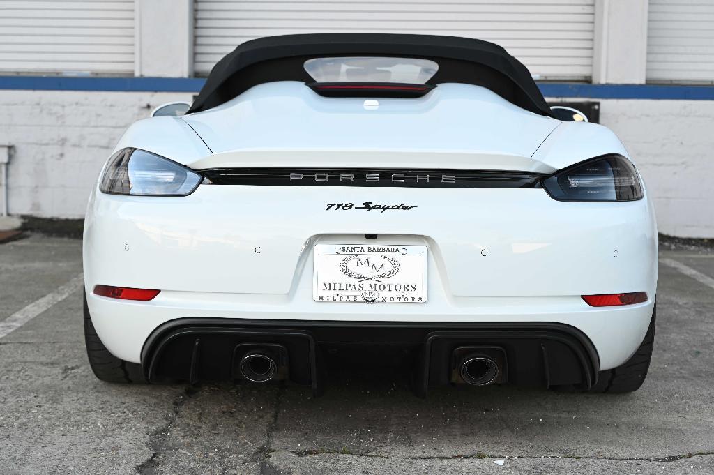 used 2020 Porsche 718 Spyder car, priced at $129,500