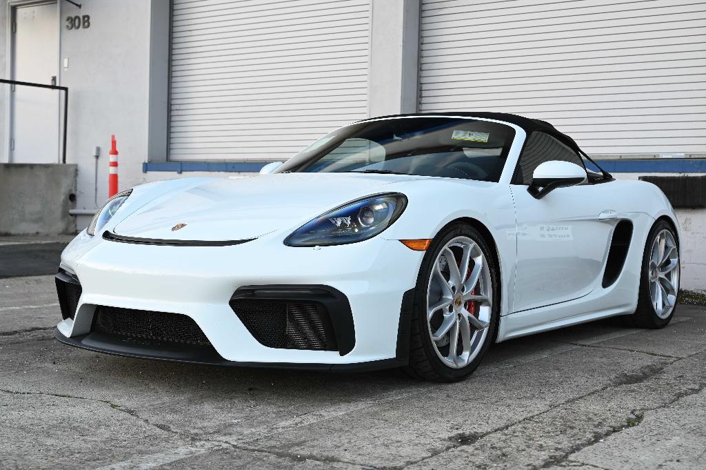 used 2020 Porsche 718 Spyder car, priced at $129,500