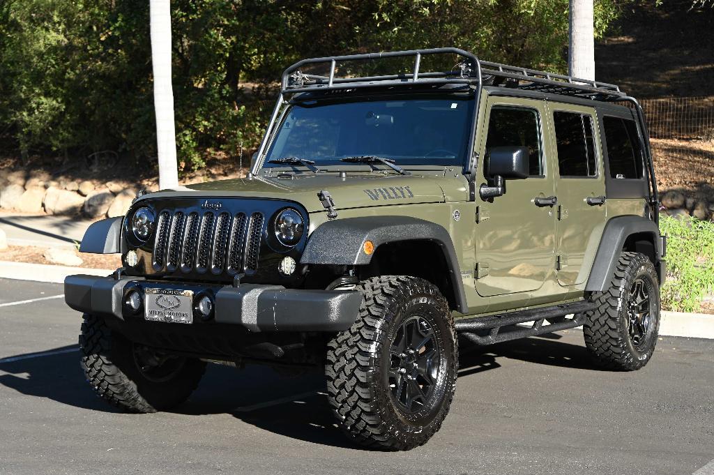 used 2016 Jeep Wrangler Unlimited car, priced at $21,500