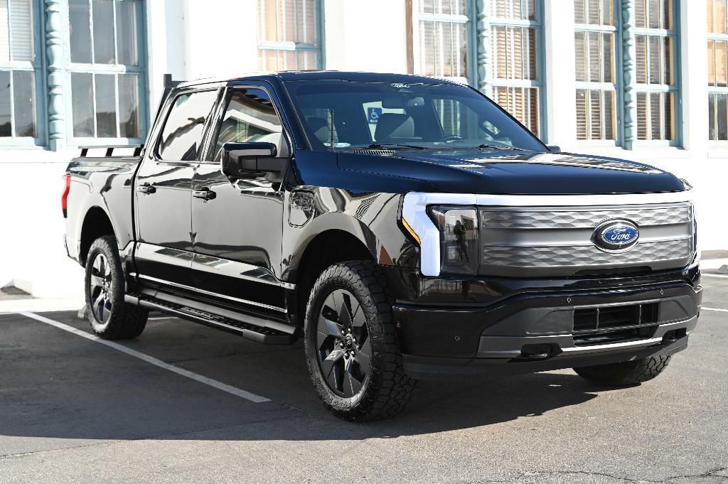 used 2022 Ford F-150 Lightning car, priced at $42,995