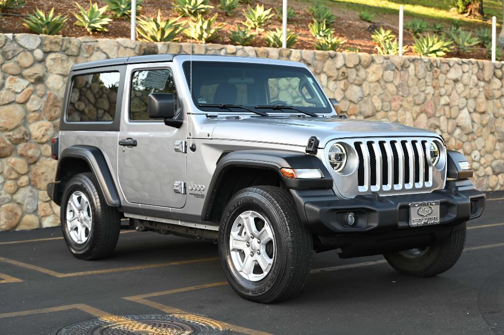 used 2021 Jeep Wrangler car, priced at $27,500