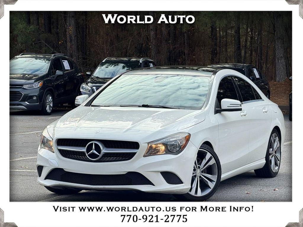used 2015 Mercedes-Benz CLA-Class car, priced at $11,995