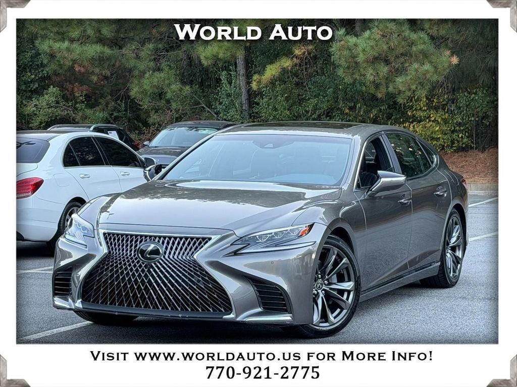 used 2018 Lexus LS 500 car, priced at $42,995