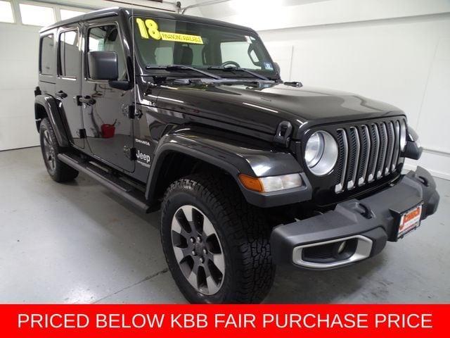 used 2018 Jeep Wrangler Unlimited car, priced at $22,995