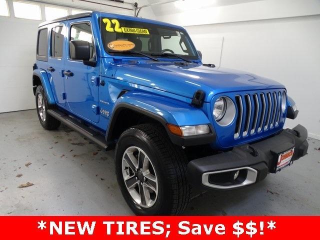 used 2022 Jeep Wrangler Unlimited car, priced at $33,000
