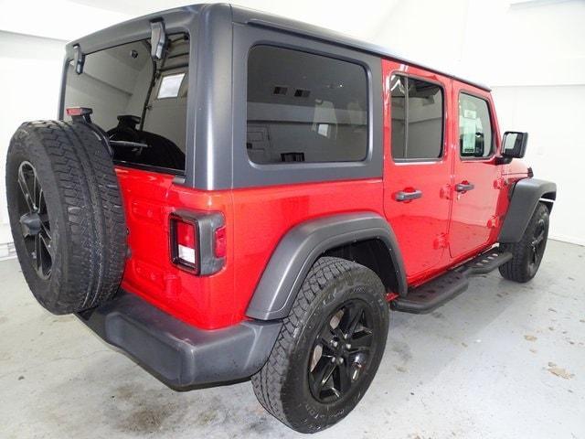 used 2021 Jeep Wrangler Unlimited car, priced at $30,500