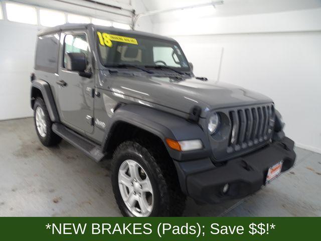 used 2018 Jeep Wrangler car, priced at $20,000