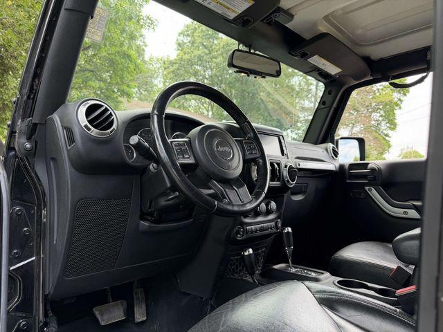 used 2017 Jeep Wrangler Unlimited car, priced at $18,620