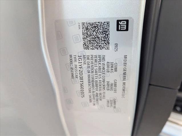 new 2026 Chevrolet Corvette car, priced at $160,265